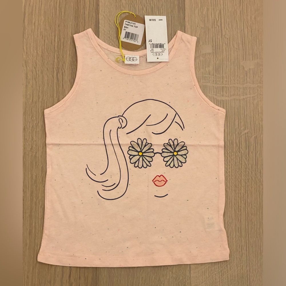 NWT EGG Girls Tank Top - Size 5 years